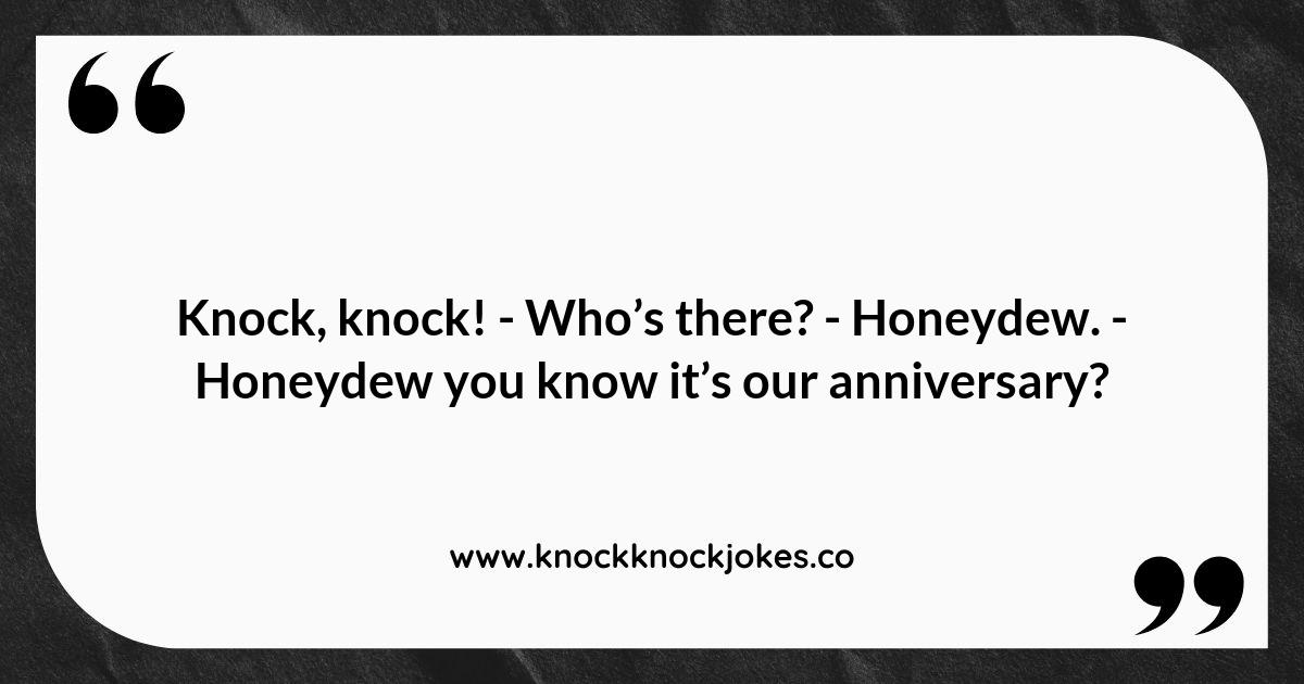 Anniversary Knock Knock Jokes for Couples Anniversary Knock Knock Jokes for Couples