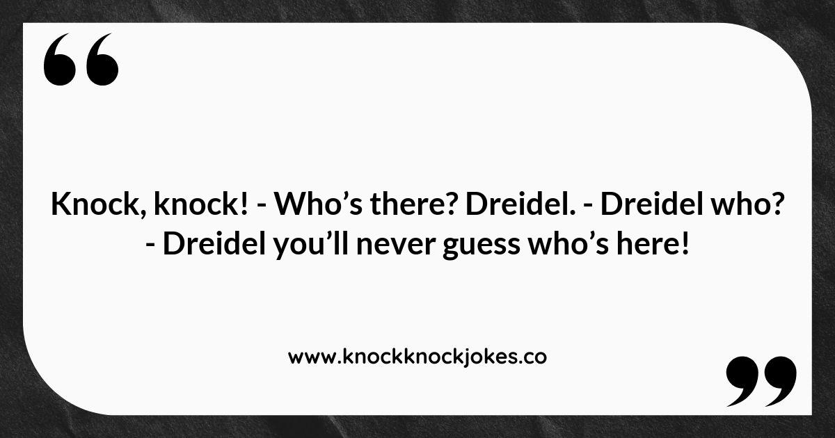 200 Funny Hanukkah Knock-Knock Jokes to Light Up Your Festival Fun ...