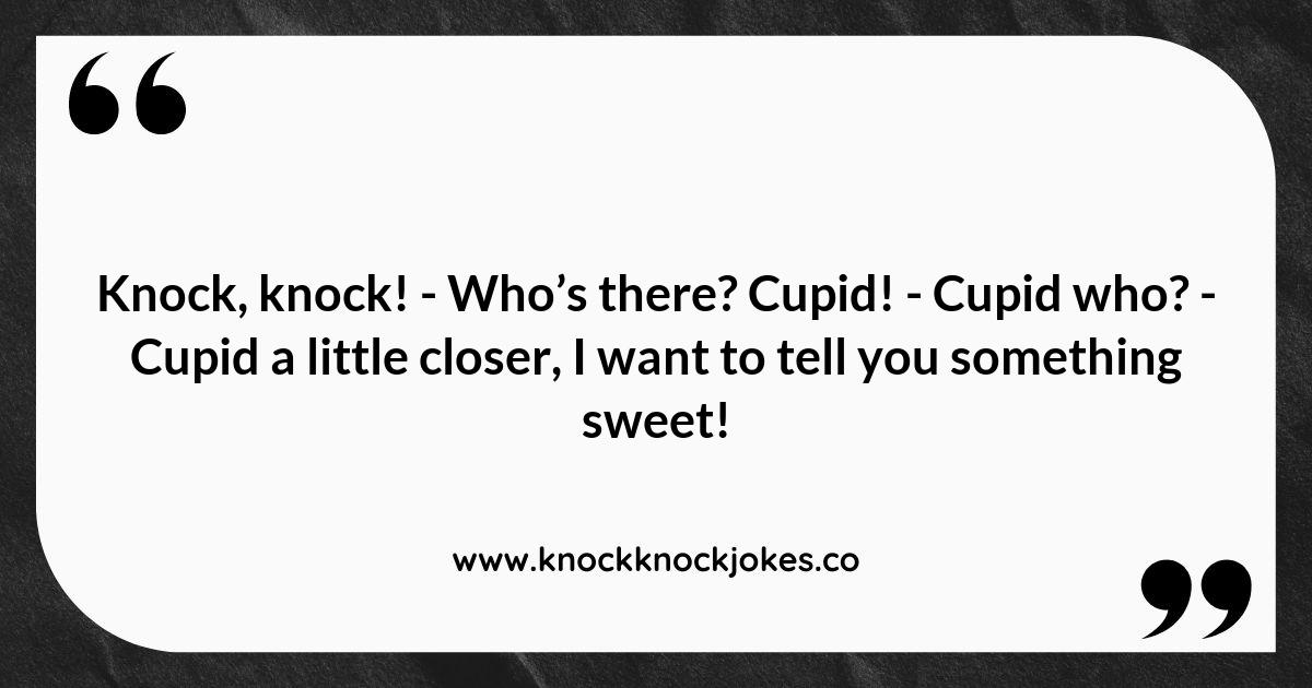 Silly Valentine Knock Knock Jokes for Him to Keep the Fun Alive Silly Valentine Knock Knock Jokes for Him to Keep the Fun Alive